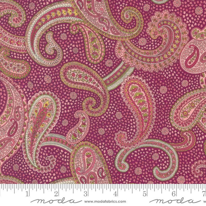 Chelsea Garden - Bohemian Flare Paisley - Mulberry - 33743 17