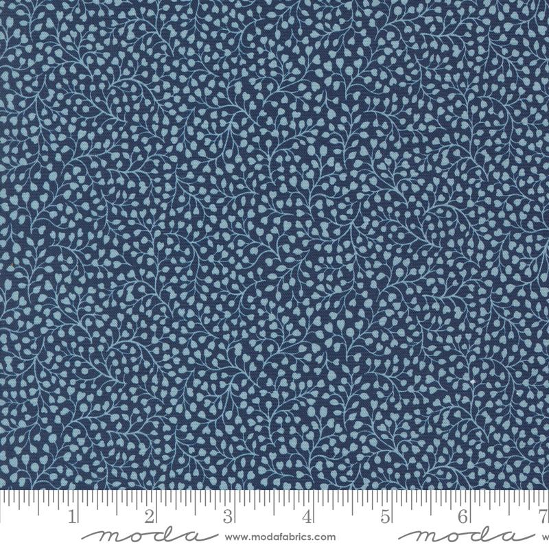 Chelsea Garden - Ambling Vine - Navy - 33748 12
