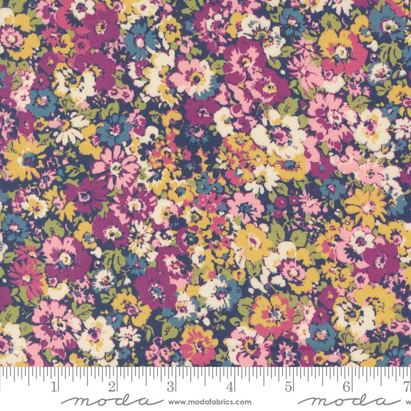 Chelsea Garden Lawns - Garden Party Florals - Navy Multi - 33744 11LW