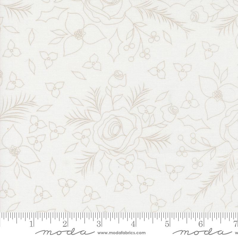 Starberry - Winter Sketch Florals Off White - 29181 11