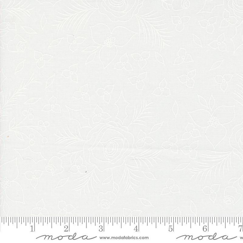 Starberry - Winter Sketch Florals White - 29181 21