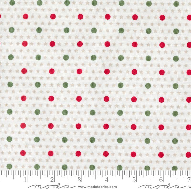 Starberry - Polka Star Dots White - 29186 11