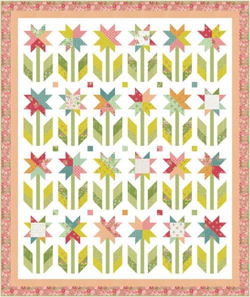Strawberry Lemonade Box Quilt Kit - KIT37670