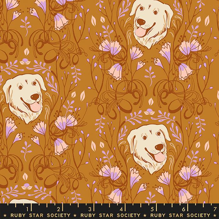 Dog Park - Golden Garden Earth - RS2093 13 - Ruby Star Society