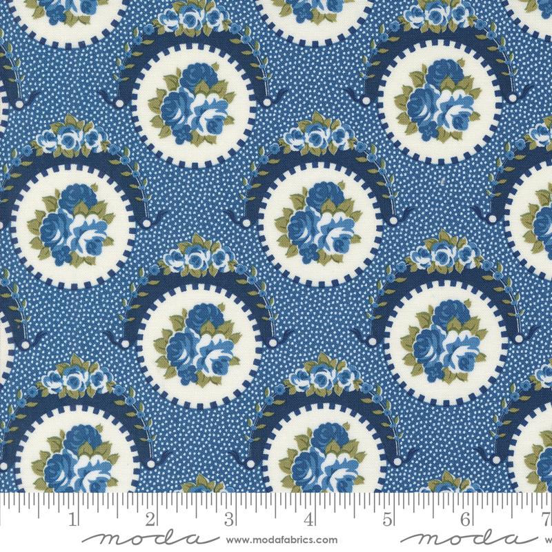 Grand Haven - Sweet Florals Nautical Blue - 14981 18