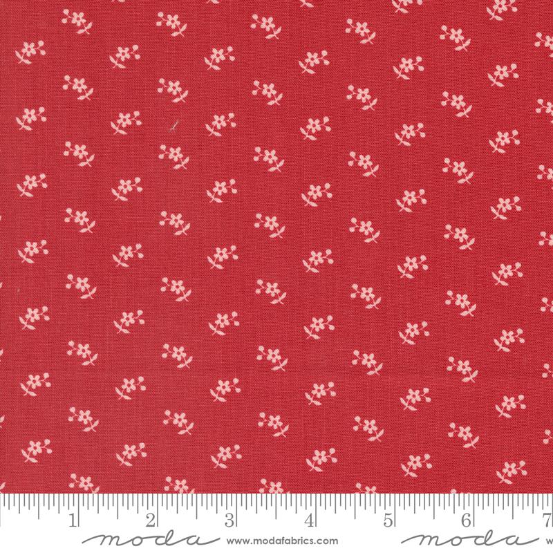 Grand Haven - Calico Daisy Ditsy Cherry - 14984 14