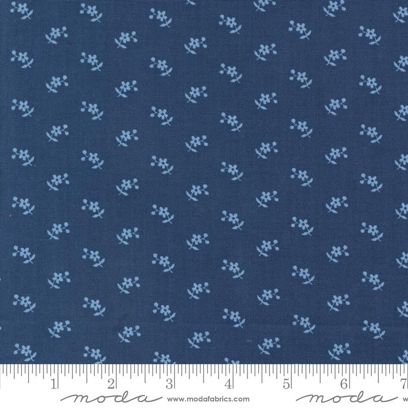 Grand Haven - Calico Daisy Ditsy Navy - 14984 19