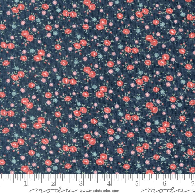 Rosemary Cottage - Lovely Ditzy Navy - 55313 14
