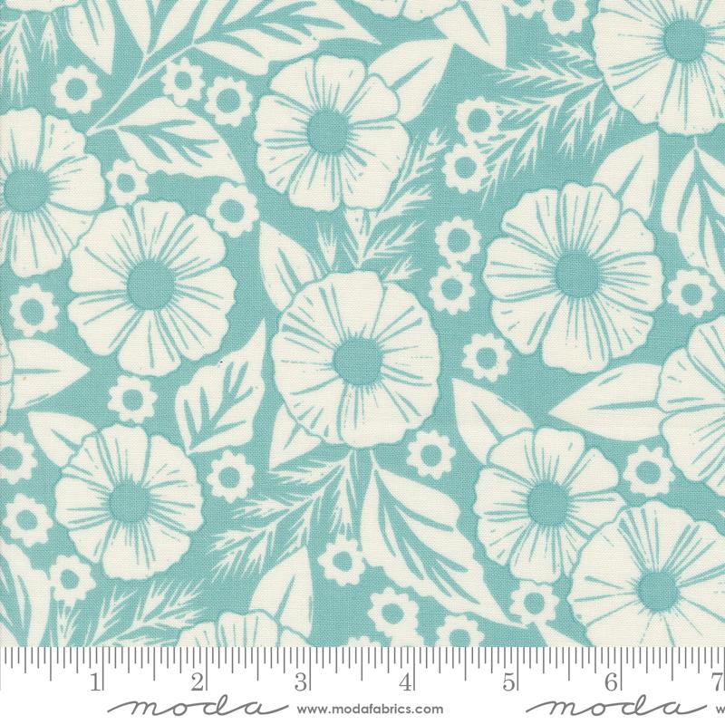 Field of Flowers - Flower Paper Robins Egg - 3311 14