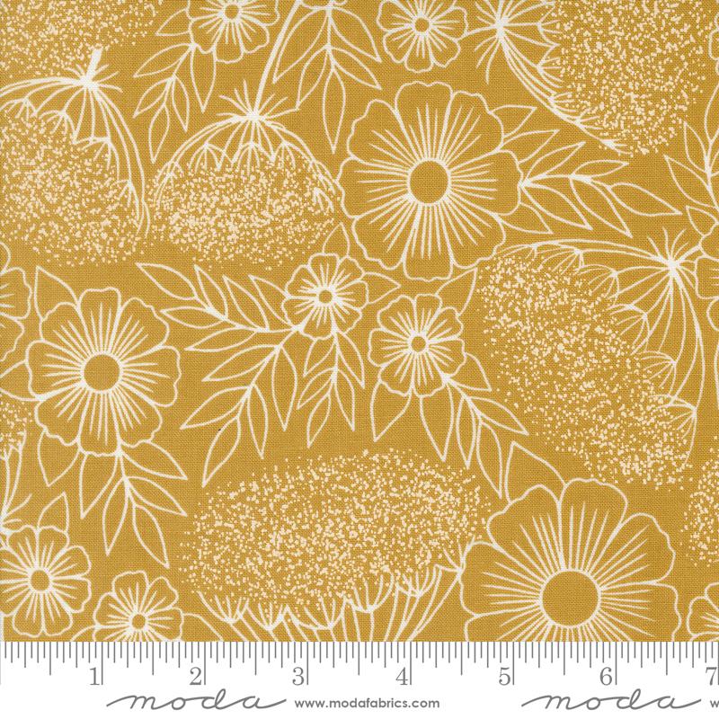 Field of Flowers - Queen Annes Lace Goldenrod - 3314 13