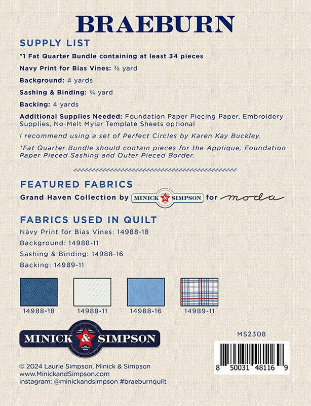 Braeburn Pattern - MS 2308