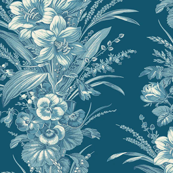 Cocoa Blue - Amaryllis Liberty - A-725-B