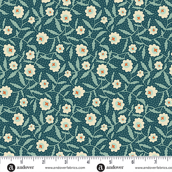 Flower Box - Bachelor Button Peacock - A-1016-T