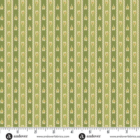 Flower Box - Trailing Petals Leaf Green - A-1019-G