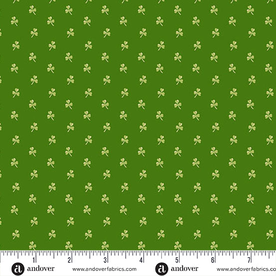 Little Clover - Polka Clover Green - A-1250-G