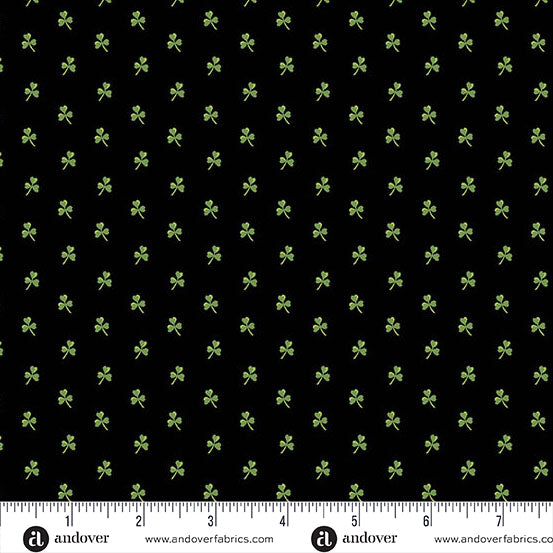 Little Clover - Polka Clover Black - A-1250-K