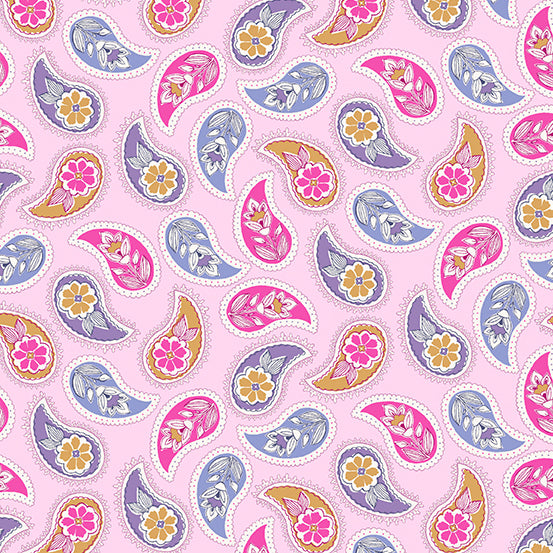 Enchanted Bloom - Paisley Parade Cotton Candy - A-891-E