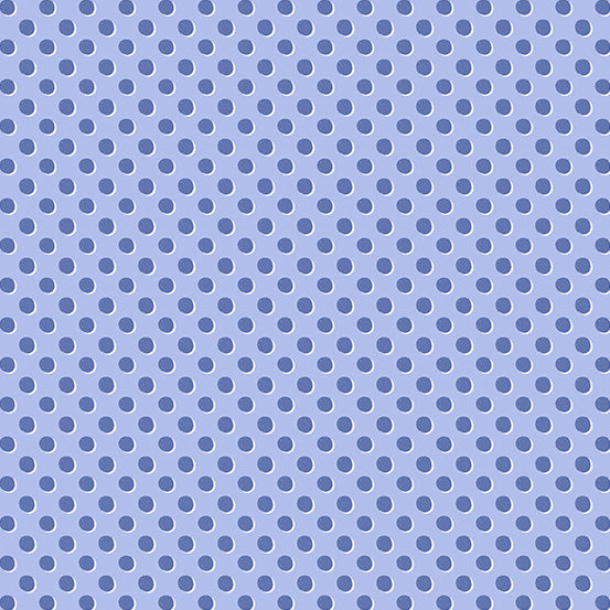 Enchanted Bloom - Dreamy Dots Sky Blue - A-896-B