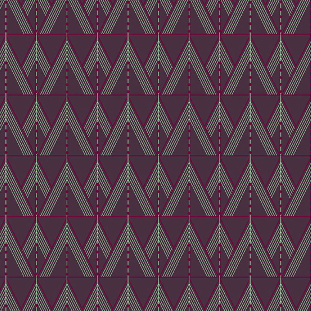 Fabric from the Attic by Giucy Giuce- Purple - A-9980-B