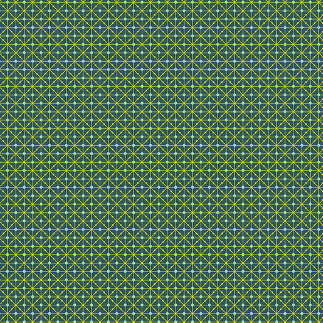 Fabric from the Attic by Giucy Giuce - Kingfisher Bird - A-9981-B