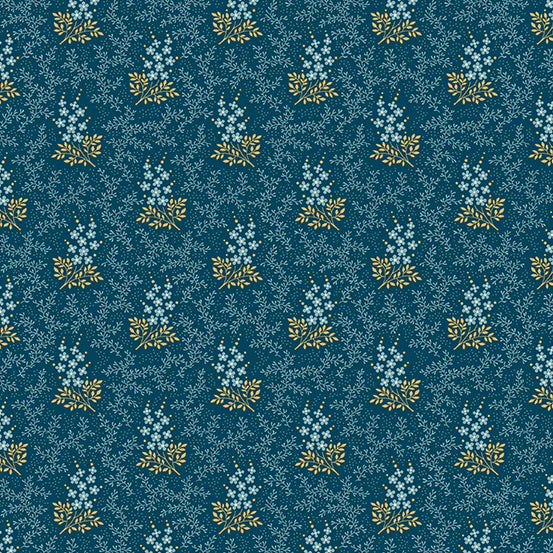 Cocoa Blue - Mountain Laurel Indigo - A-732-B