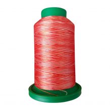 Isacord Variegated 1000m - Poly - Atomic Orange - 2922-9924