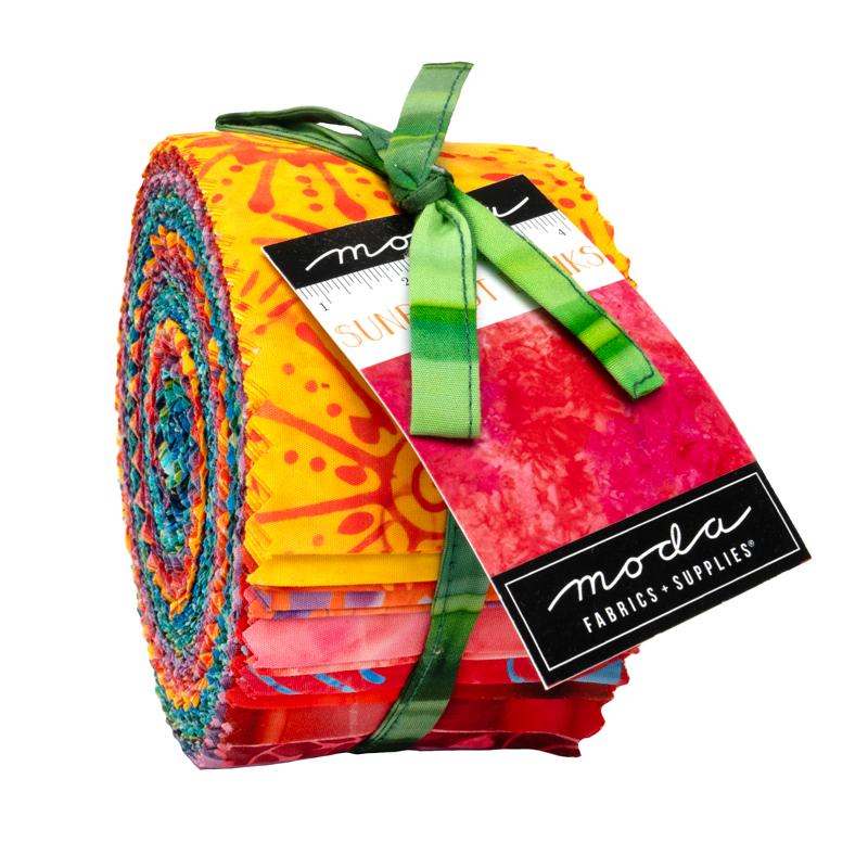 Sunburst Batiks Jelly Roll - 4370JR