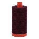 Mako Cotton Thread Solid 50wt 1422yds - Dark Wine - A1050-2468