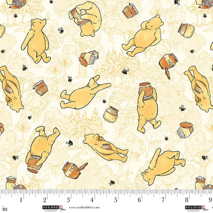 Pre-Order - Classic Winnie - Bears Yellow - 8716-44