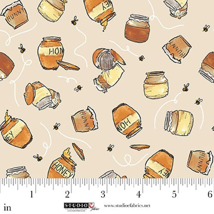 Pre-Order - Classic Winnie - Honey Pots Taupe - 8721-34