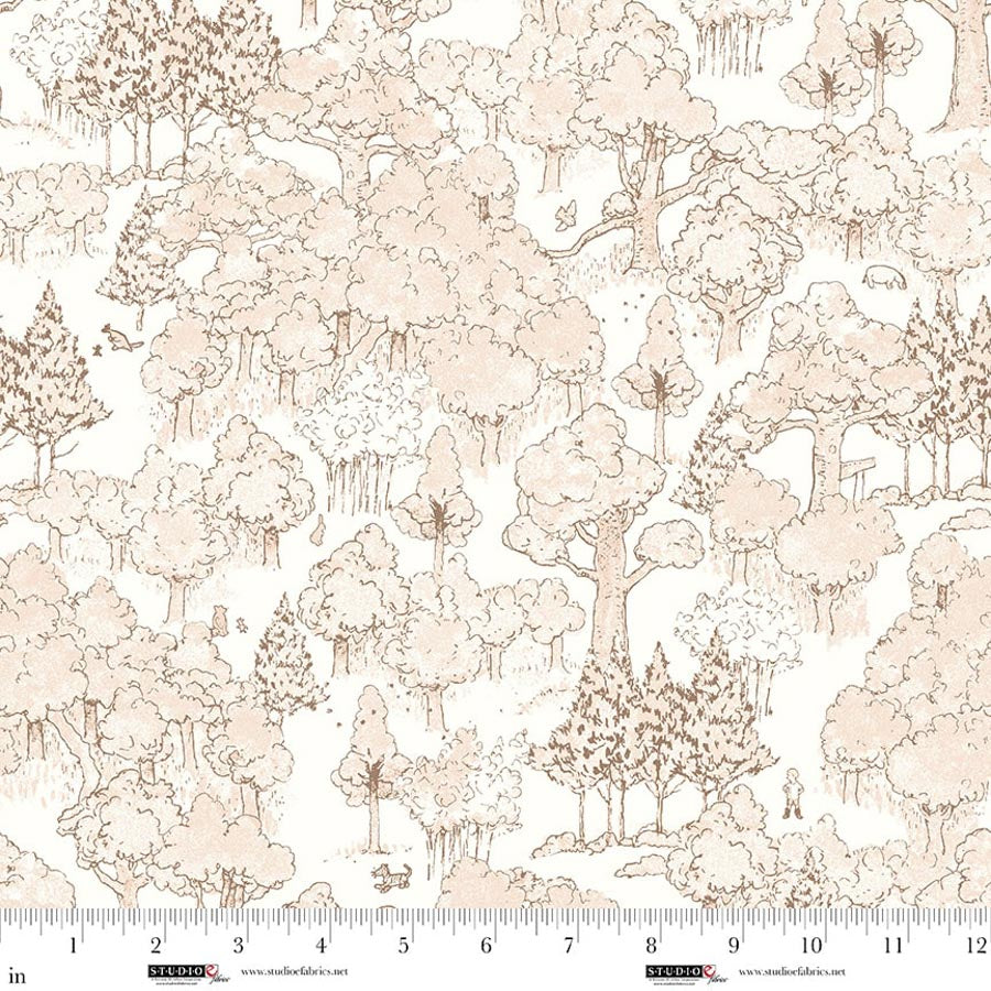 Pre-Order - Classic Winnie - Forest Mono Sepia - 8726-30