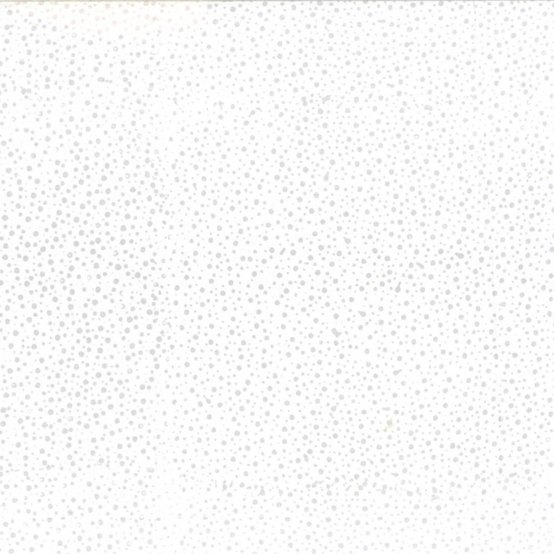 White fabric with grey dots