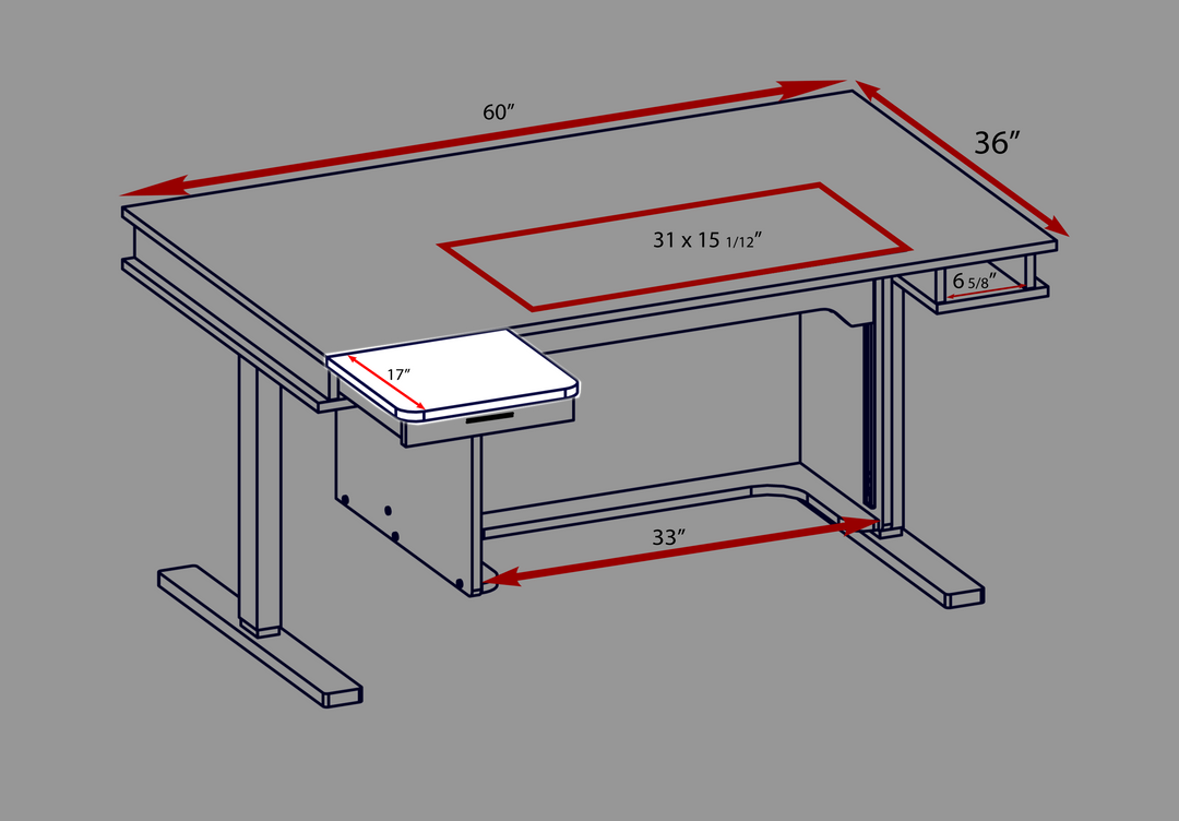 Horn of America Model 9000 Drawer Extension for Additional Shelf