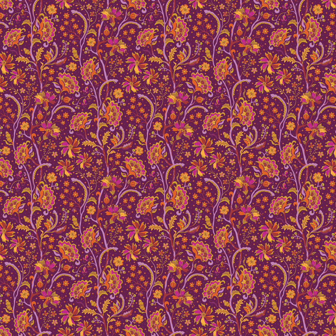 Trade Winds - Chintz Burgundy - 90860-28