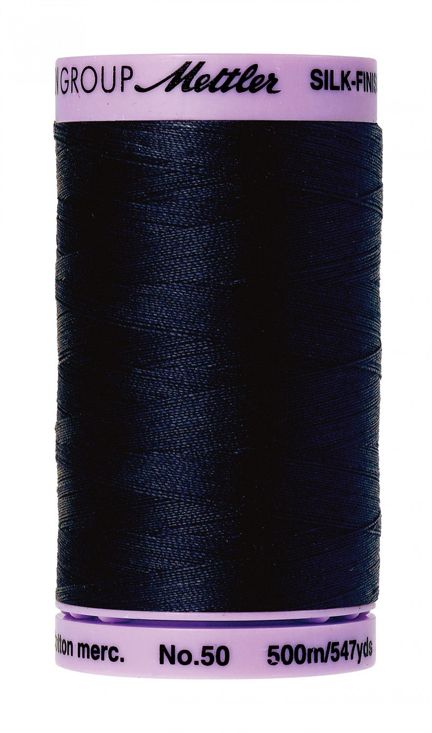Silk Finish 50wt Cotton Thread 547yd - Dark Blue - 9104-0827