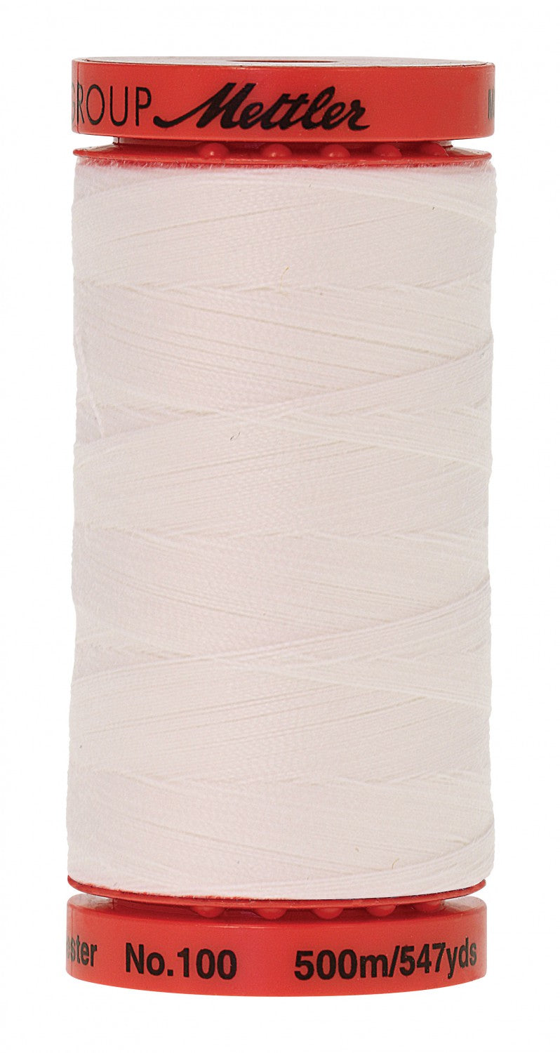 Metrosene Poly Thread 50wt 500m - White - 9145-2000