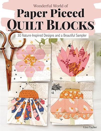 Wonderful World of Paper Pieced Quilt Blocks Book - L0628W