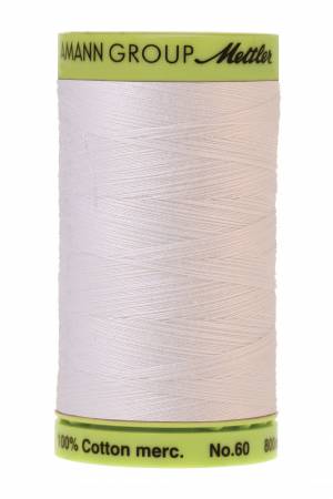 Silk Finish Cotton Embroidery Thread 60wt 875yd - White - 9248-2000