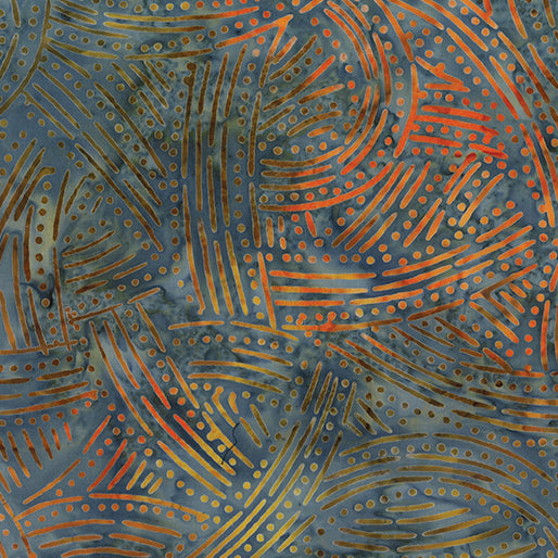 Bali Sandy Isle Batik - Denim/Multi - 9253-52