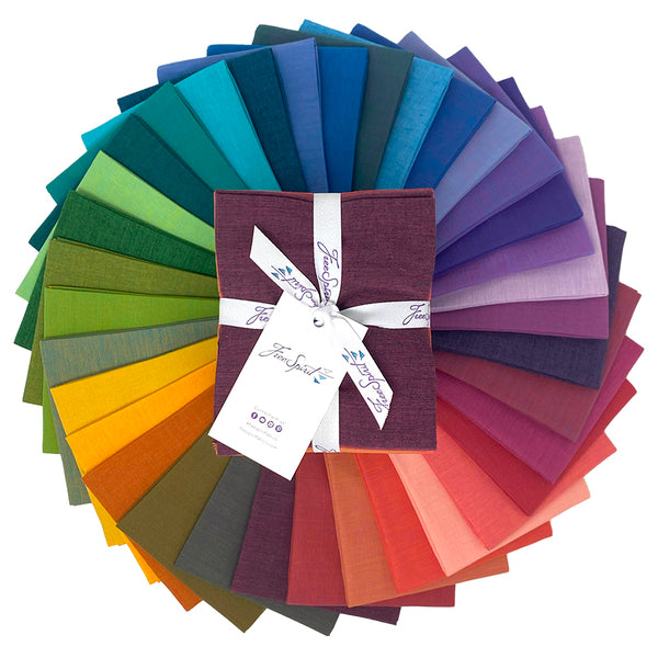 Shot Cotton Fat Quarter Bundle - FB4FQKF.SOLIDWOVEN