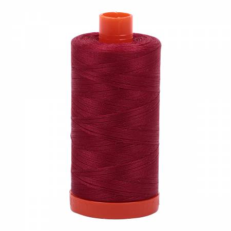Mako Cotton Thread Solid 50wt 1422yds - Burgundy - A1050-1103