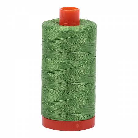 Mako Cotton Thread Solid 50wt 1422yds - Grass Green - A1050-1114
