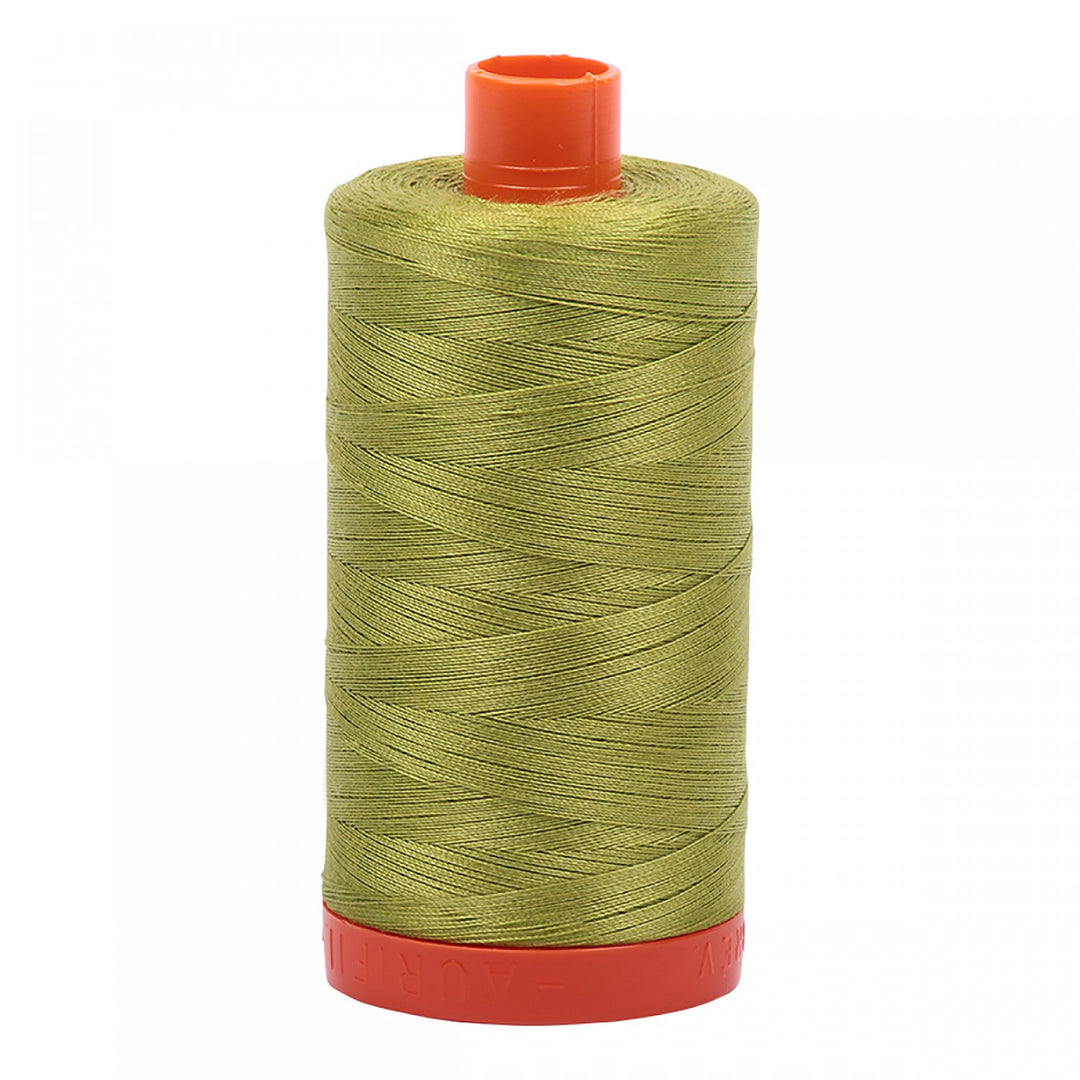 Mako Cotton Thread Solid 50wt 1422yds - Light Leaf - A1050-1147