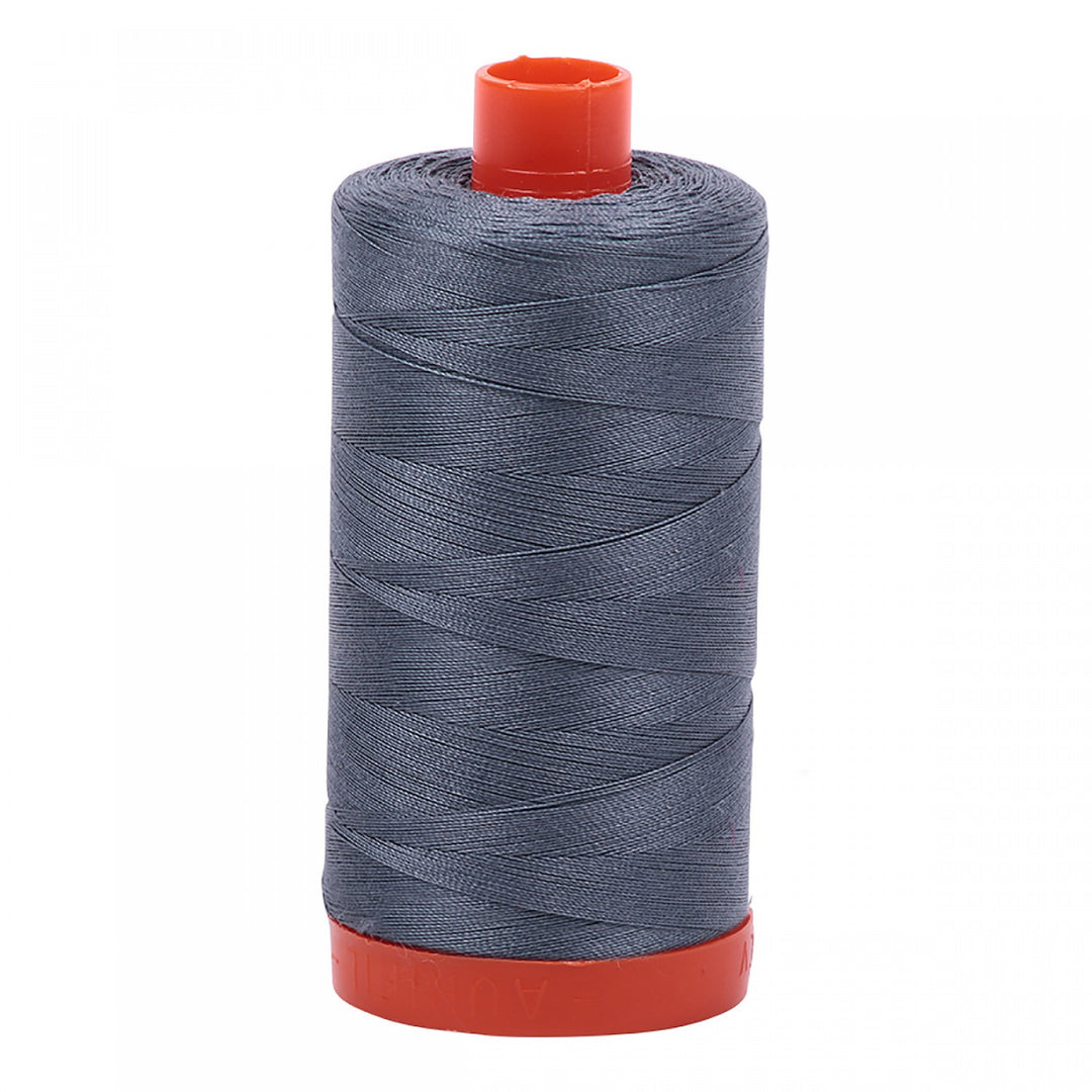 Mako Cotton Thread Solid 50wt 1422yds - Dark Grey - A1050-1246