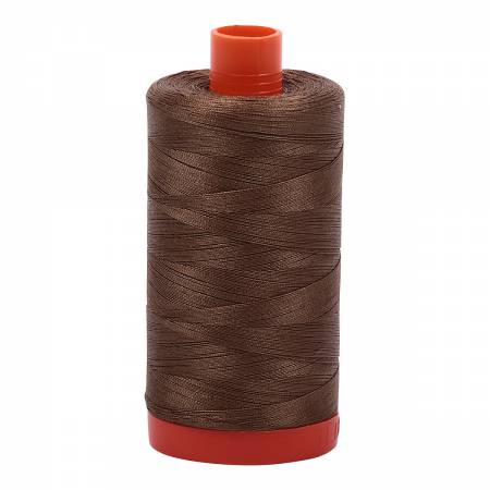 Mako Cotton Thread Solid 50wt 1422yds - Dark Sandstone - A1050-1318