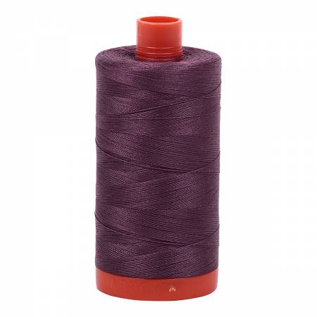 Mako Cotton Thread Solid 50wt 1422yds - Mulberry - A1050-2568