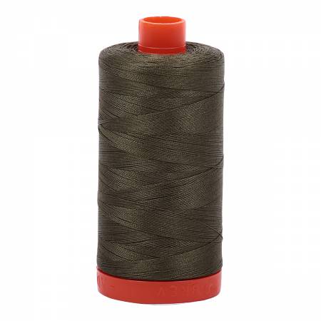 Mako Cotton Thread Solid 50wt 1422yds - Pewter - A1050-2630