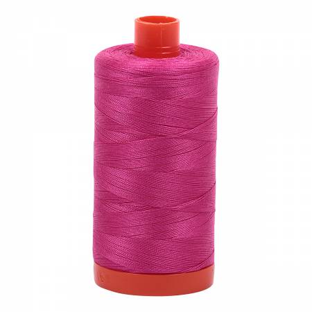 Mako Cotton Thread Solid 50wt 1422yds - Fuchsia - A1050-4020