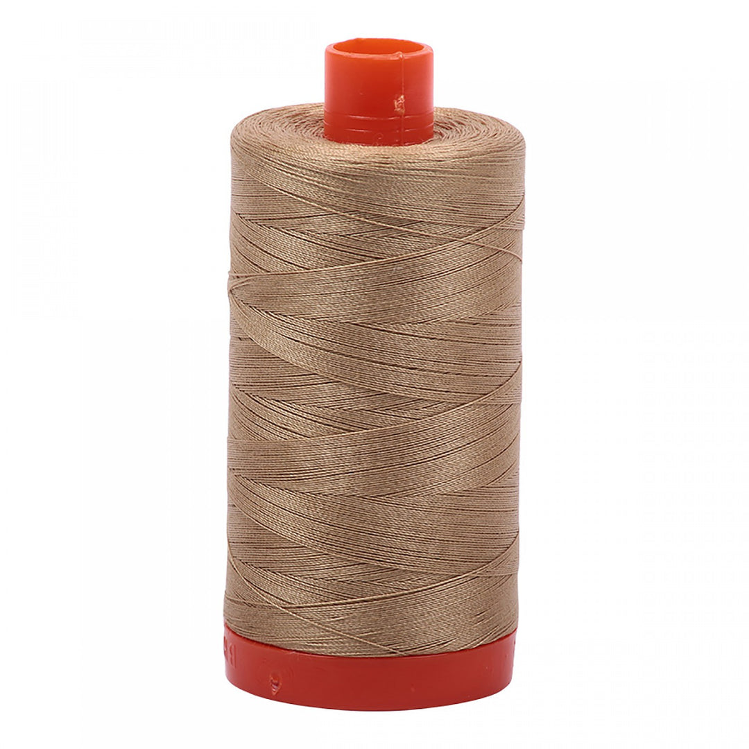 Mako Cotton Thread Solid 50wt 1422yds - Blond Beige - A1050-5010