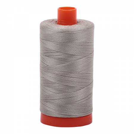 Mako Cotton Thread Solid 50wt 1422yds - Light Grey - A1050-5021
